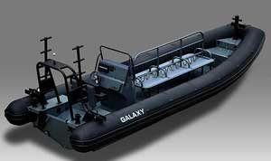 GALAXY Pilot P8 RIBs are our best selling models for professional use in commercial applications like whale watching & coastal waters touring.