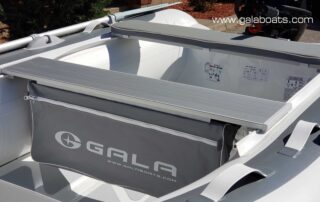 GALA9’10” long, rigid inflatable boat Atlantis A300D : sliding seats.